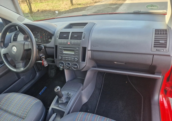 Volkswagen Polo cena 11900 przebieg: 210000, rok produkcji 2008 z Mława małe 92